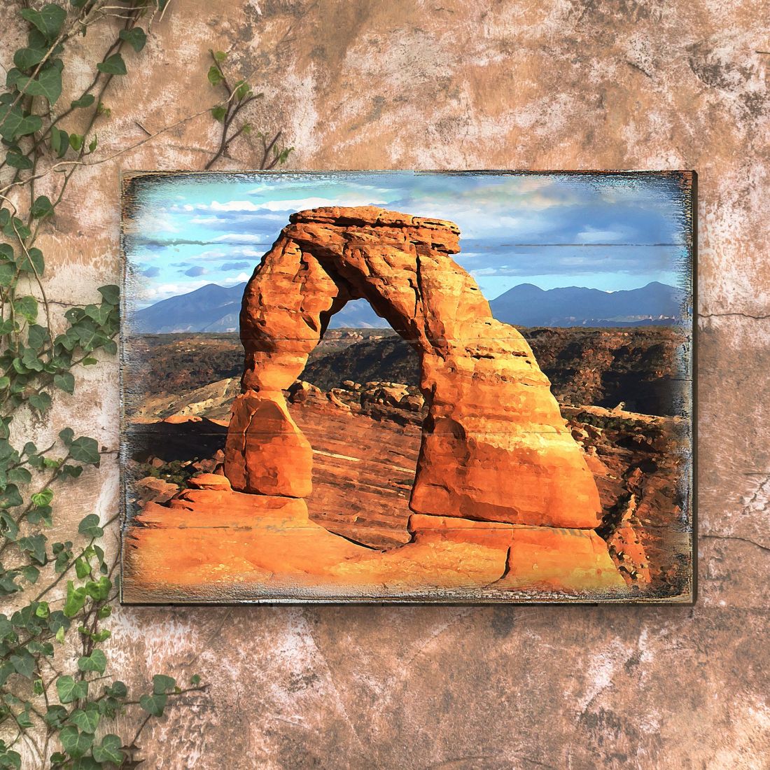 Arte mural de madera del Gran Cañón de Nature Wonders - Decoración de vida silvestre - 95280B