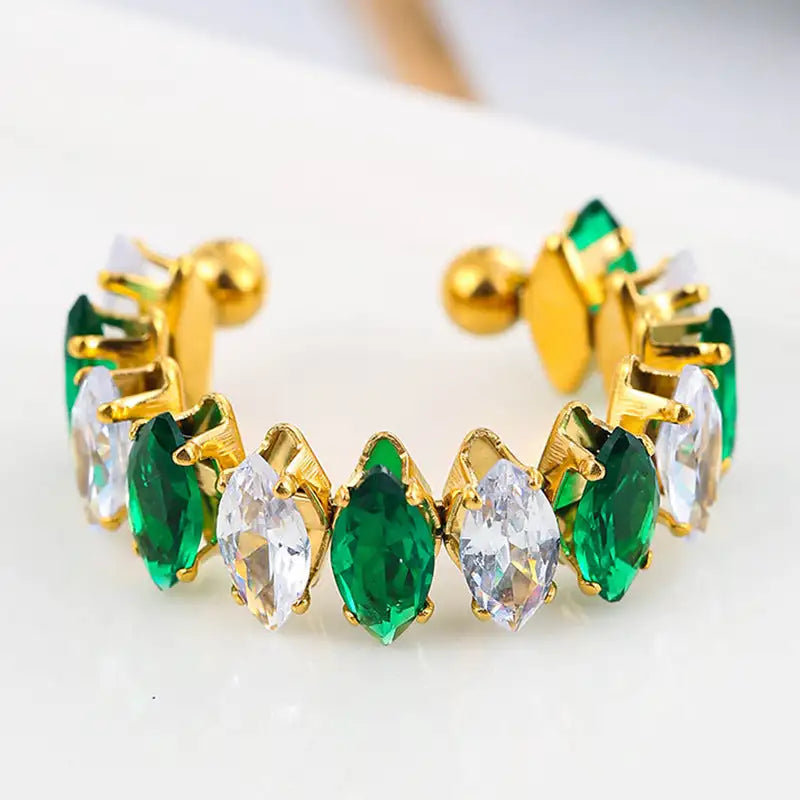 Color Zircon Ins Fashion Ring For Women - Lootquake