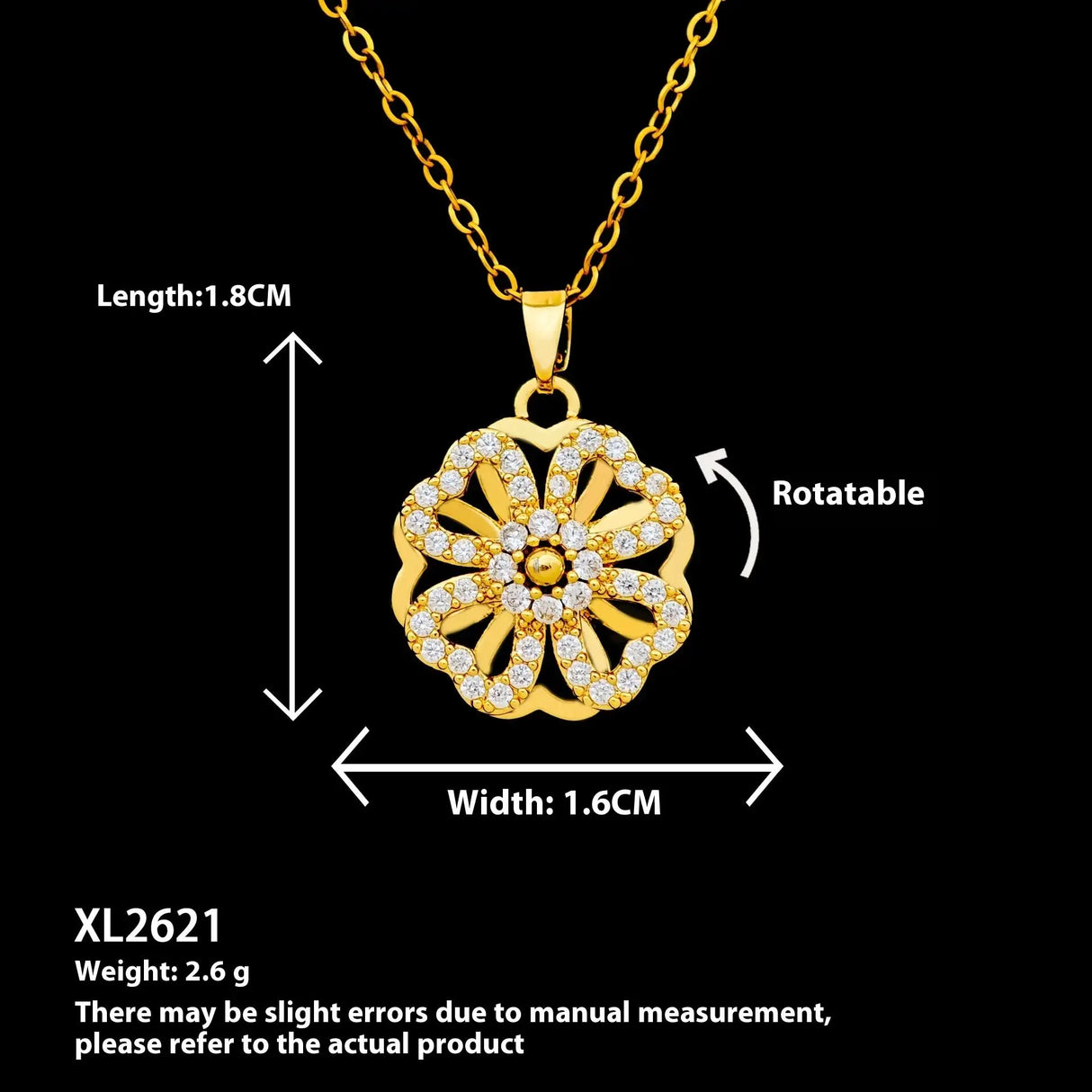 Collar de luna europeo y americano con nicho, accesorios de alta calidad que no se decoloran.