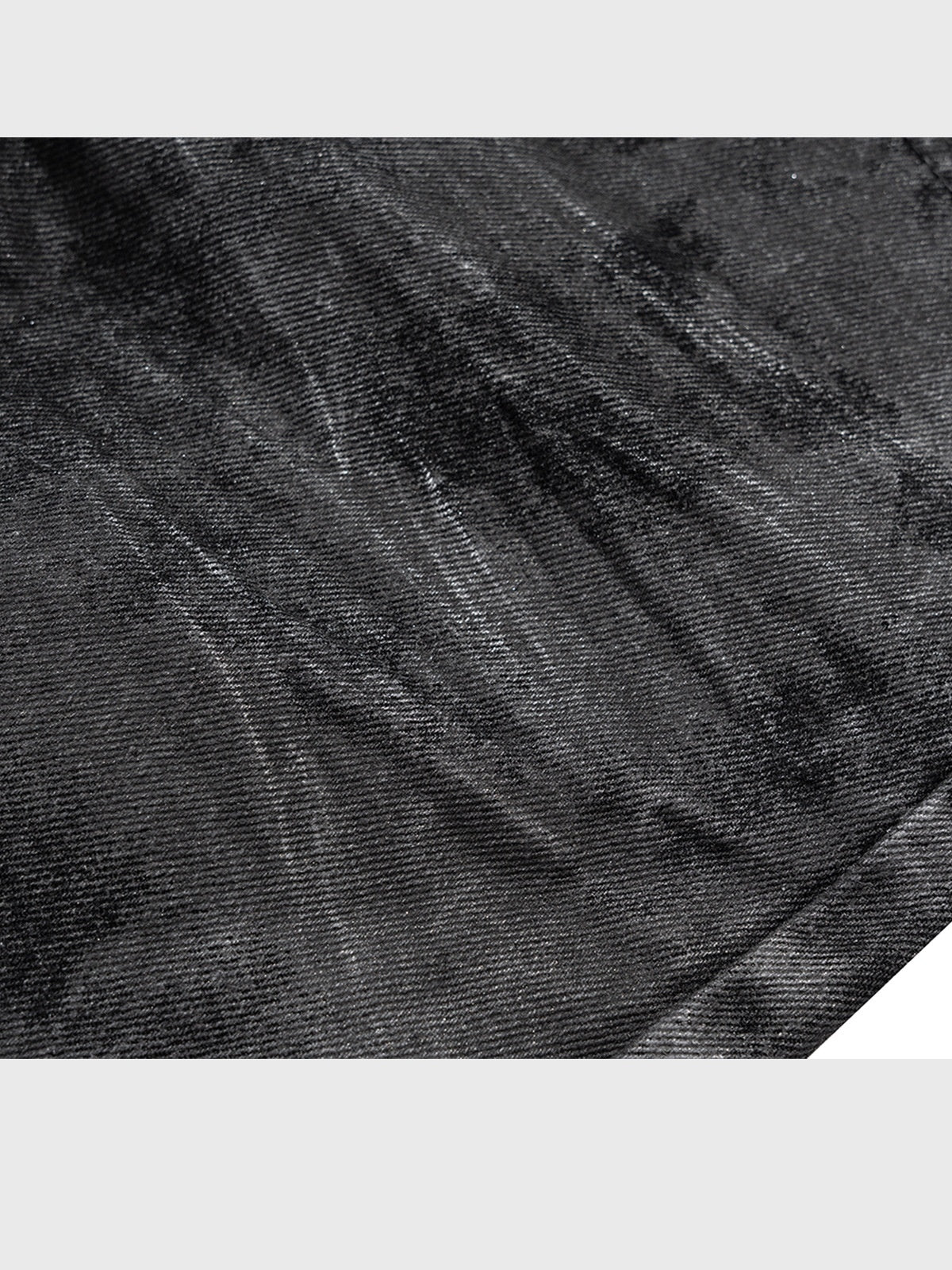 Men's Wide Leg Black Trousers Skinny Jeans - Lootquake