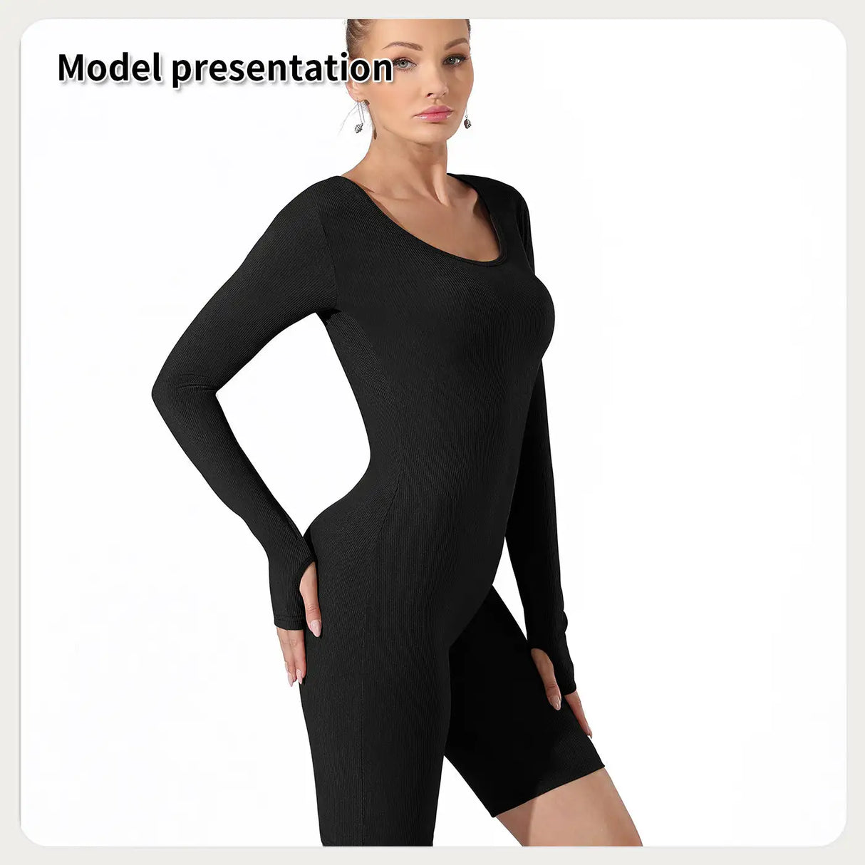 Women's Fashion Simple Solid Color Bodysuit - Lootquake