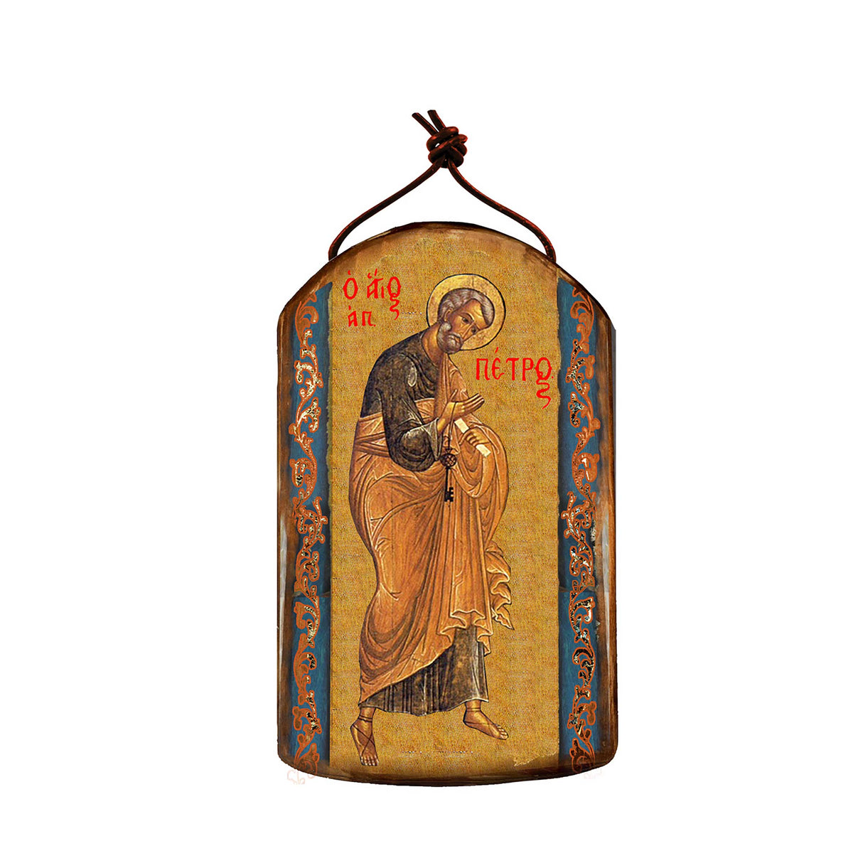 Adorno religioso cristiano de San Pedro - Icono sagrado - Decoración inspiradora - 87042