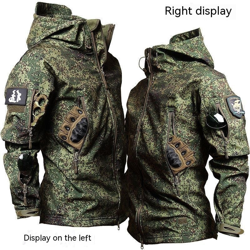 Winter Men's Camouflage Workwear And Assault Suit Set - Lootquake