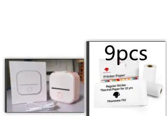 Mini-imprimante portable pour étudiants et amateurs, imprimante d'étiquettes thermique Bluetooth