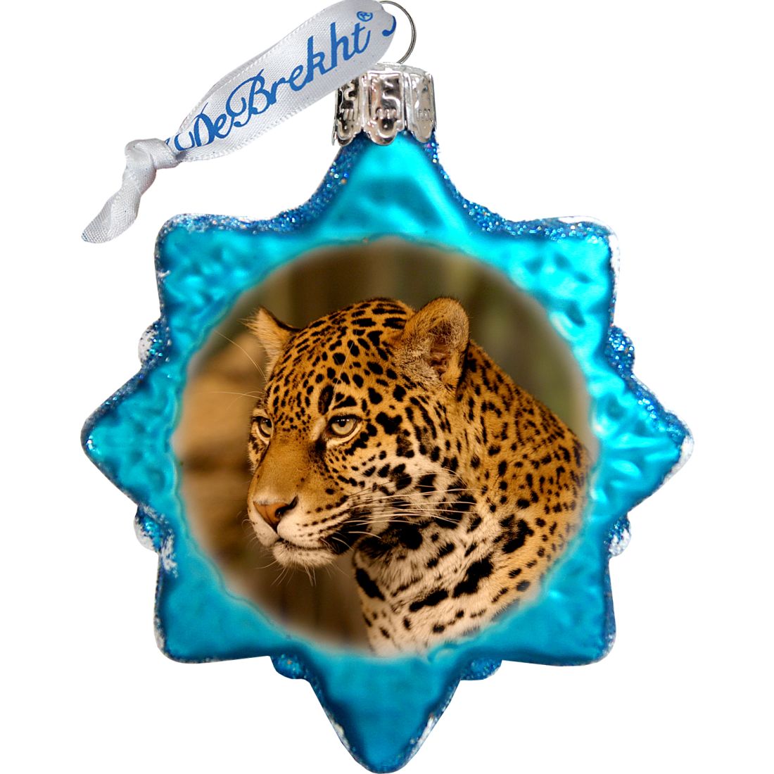 Big Cats Mercury Glass Ornaments Set of 3 by G. DeBrekht - Wildlife Holiday Decor - 770137S3
