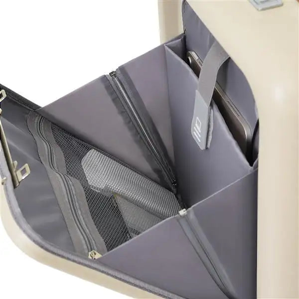 Front Opening 20 Inch Carry On Luggage With Expandable Travel Bag Set - Lootquake