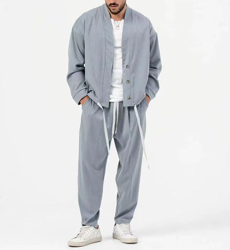 Fashion Men's Korean Style Small Business Suit Coat - Lootquake