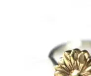 Retro SUNFLOWER Sunflower Marcasite Ring - Lootquake