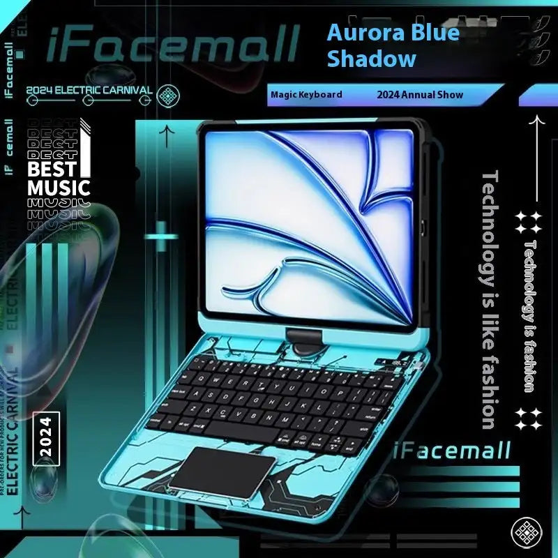 Applicable Tablet Pro13 Miaocontrol Keyboard Protective Case Mute - Lootquake