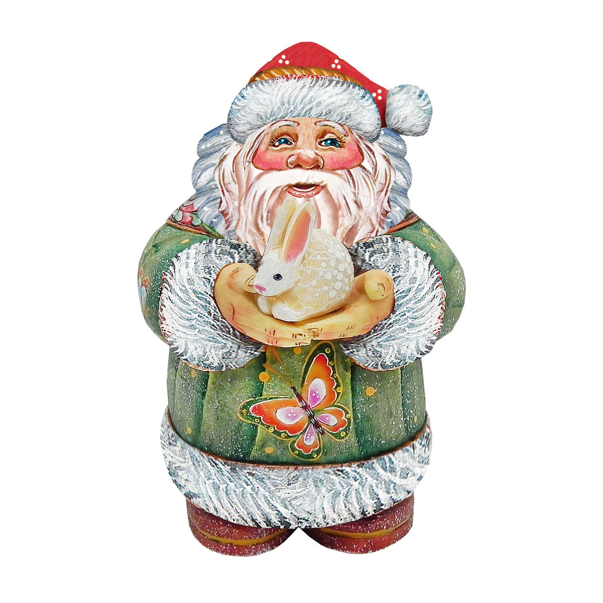 Bunny Santa Wall Door Decor by G. DeBrekht - Easter Spring Decor - 8118085H