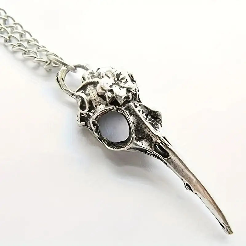 Retro Personalized Punk Skeleton Bird Head Pendant - Lootquake