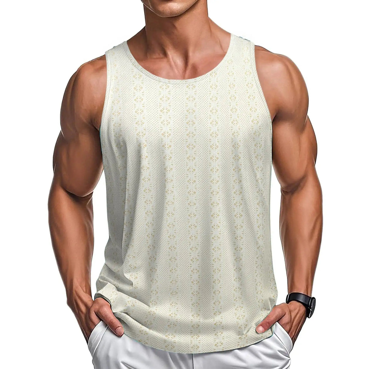 Round Neck Casual Beach Style Loose Vest - Lootquake