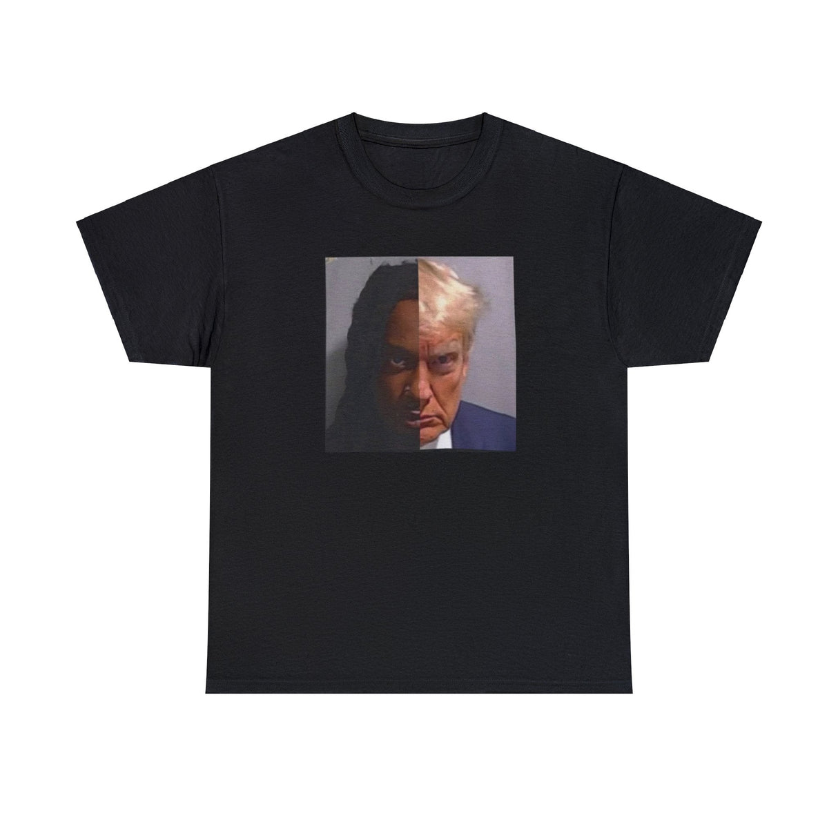 Camiseta con foto policial de Trump Carti