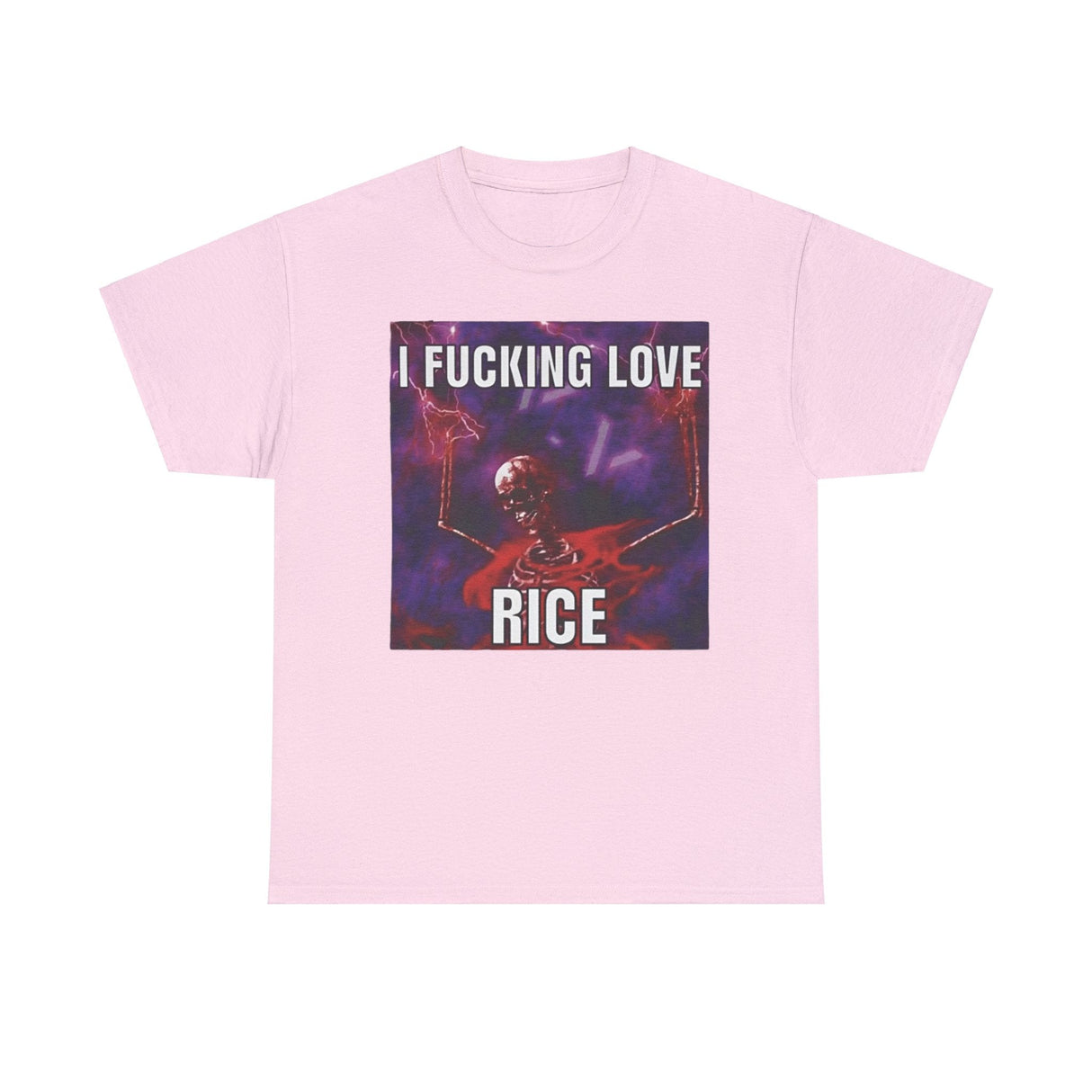 I Fucking Love Rice Meme Shirt – Funny Food Humor T-Shirt