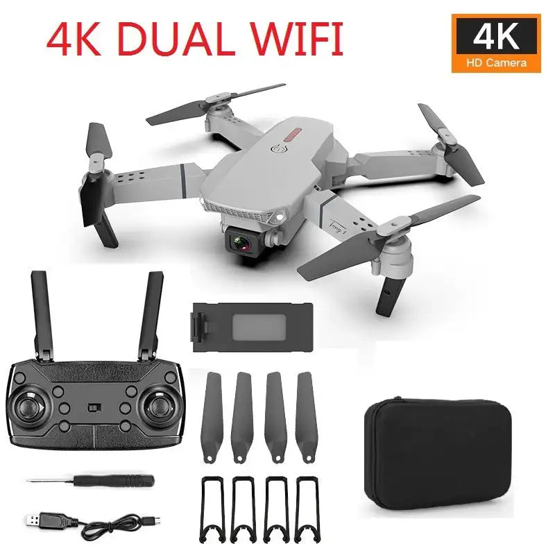 Folding high-definition aerial quadcopter - Lootquake