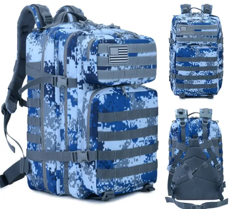 Outdoor Mountaineering Bag Tactical Leisure Bag Army Fan Travel Computer Bag Individual Soldier Package - Lootquake