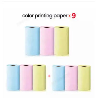 Mini-imprimante portable pour étudiants et amateurs, imprimante d'étiquettes thermique Bluetooth