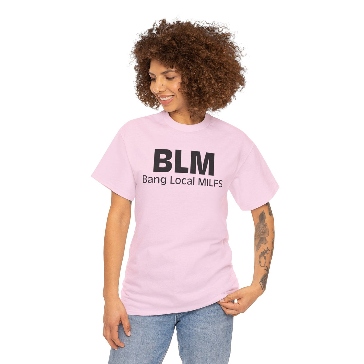 Camiseta divertida de BLM Bang Local MILFS