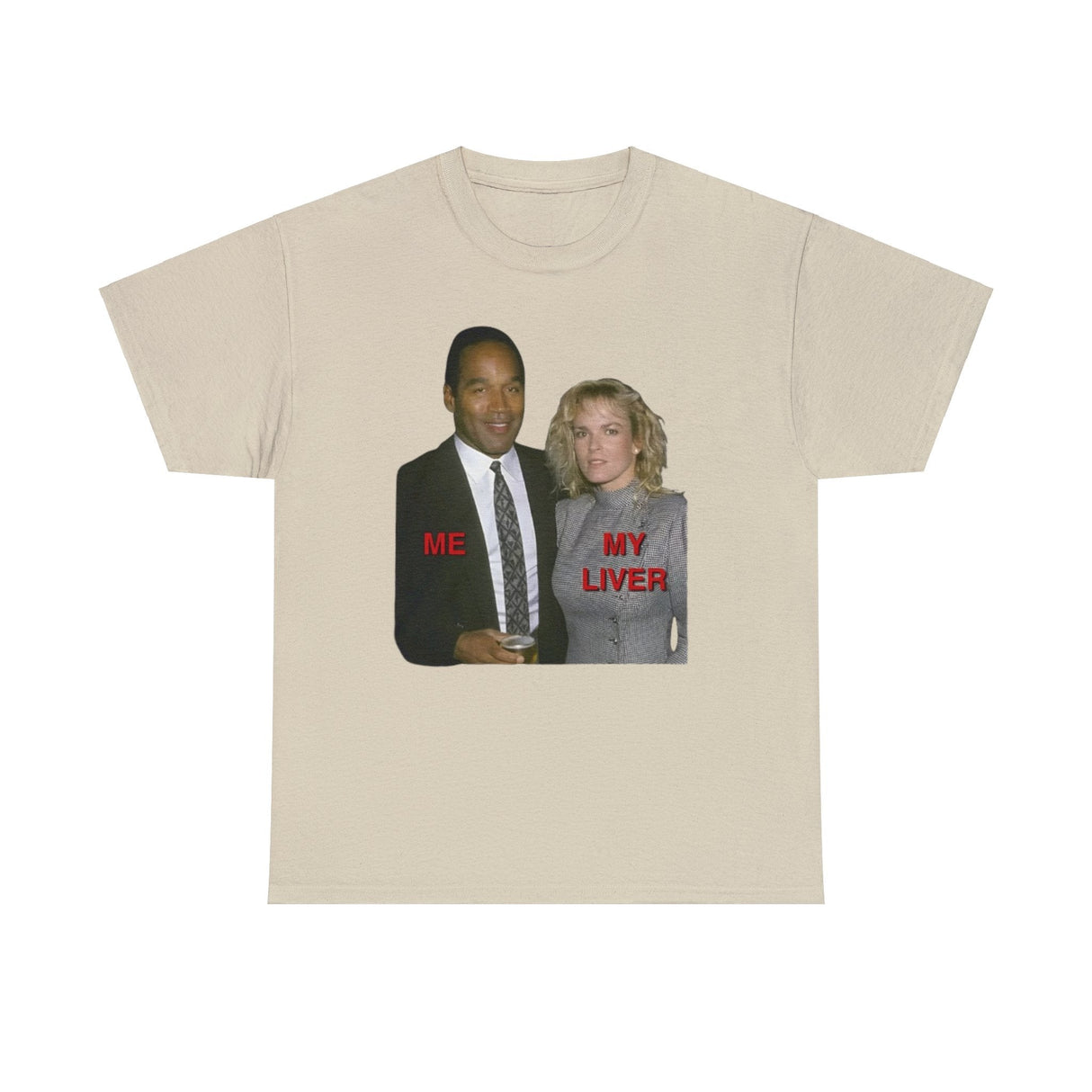 Camiseta divertida con meme de parodia de O.J. Simpson