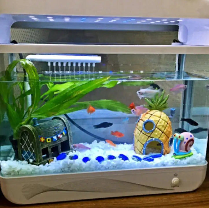 Pineapple House For Aquarium Fish Tank - Lootquake
