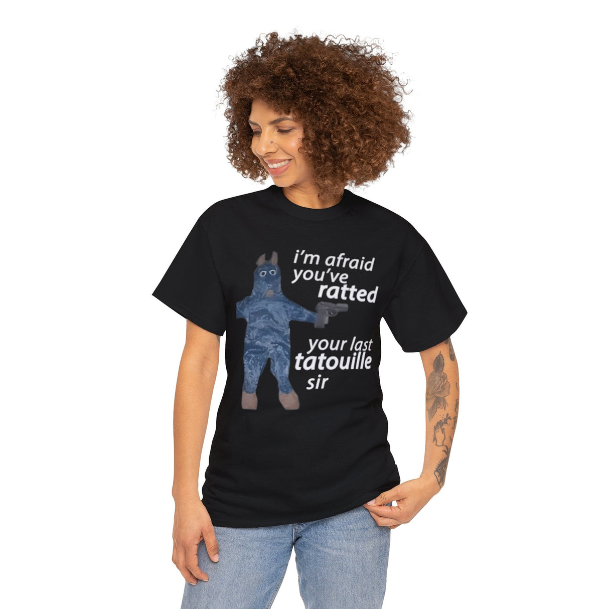 I’m Afraid You’ve Ratted Your Last Tatouille Sir Shirt – Funny Meme T-Shirt for Humor Fans