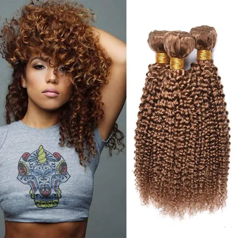kinky curly wave human hair - Lootquake