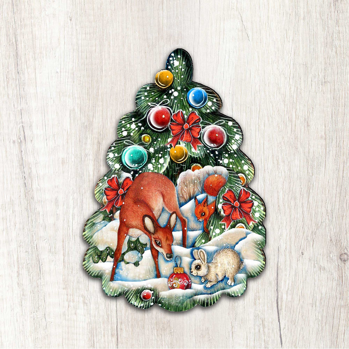 Decoración navideña para puerta con árbol de Navidad de G. DeBrekht - Decoración navideña - 8119182H