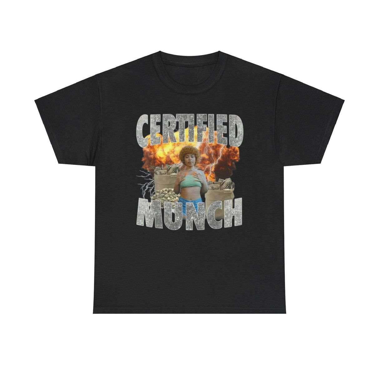 Camiseta divertida de Munch certificada: una divertida camiseta meme para los amantes de la cultura de internet.