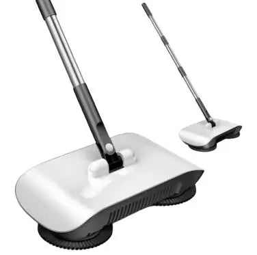 Hand Push Sweeper Household Broom Dustpan Mop Floor All-in-one Machine Gift Mop Sweeper - Lootquake