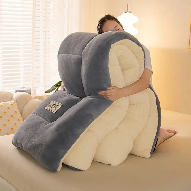 Winter Thermal Coral Fleece Blanket Duvet - Lootquake