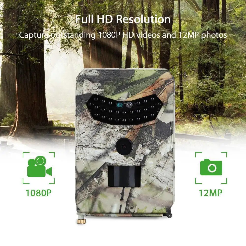 JPEG Trail Wildlife Camera 20MP IP65 Wireless Photo Capture - Lootquake
