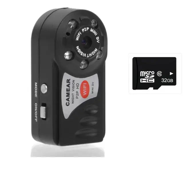 Mini WiFi Camera Wireless Securiy Video Camera With Infrared Night Vision Wireless DVR - Lootquake