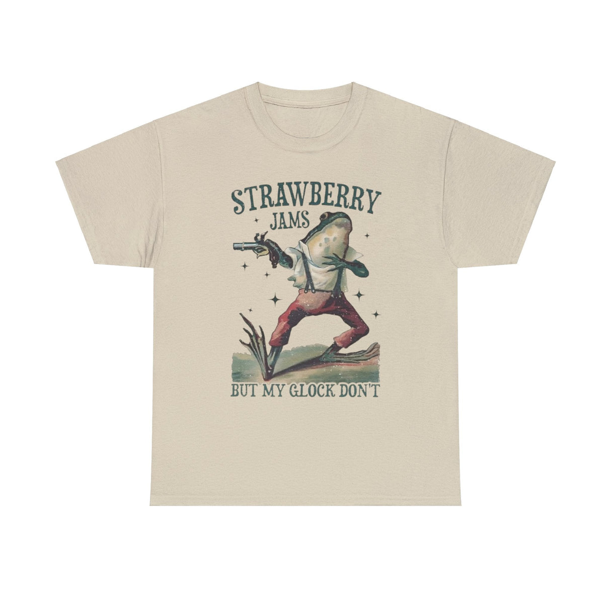 Mermeladas de fresa, pero mi Glock no - Camiseta divertida