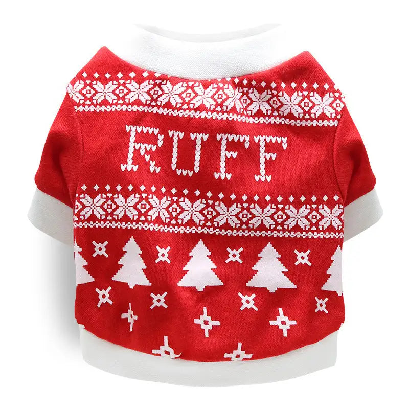 Christmas pet dog clothes - Lootquake