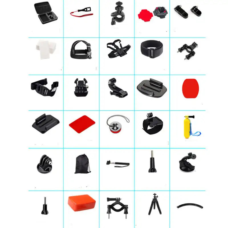Sports Camera Accessories Set Photography Accessories - Lootquake