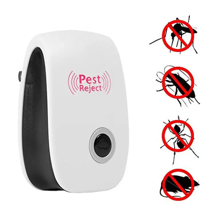 Electronic Ultrasonic Healthy Rechargeble Anti Mosquito Insect Pest Reject Mouse Repellent Repeller Practical Home EUUS Plug - Lootquake
