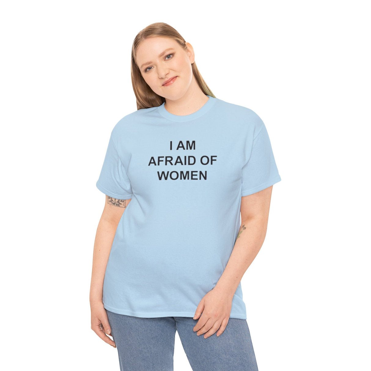 I Am Afraid of Women T-Shirt – Funny Meme Tee for Awkward Humor Fans
