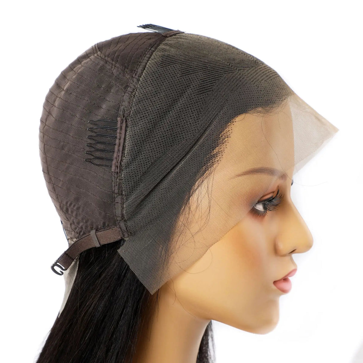 Real Human Hair Wig Lace Hair Set 9a Hair Quality Straight Hair - Lootquake