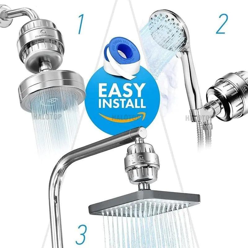 15 Step Spa Shower Filter