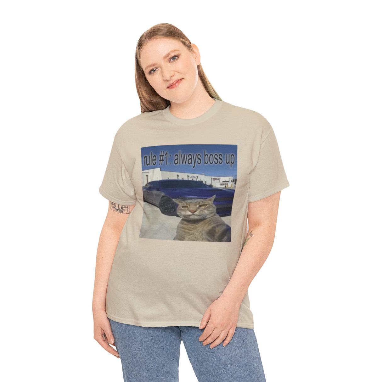 Camiseta con la regla 1 "siempre manda"