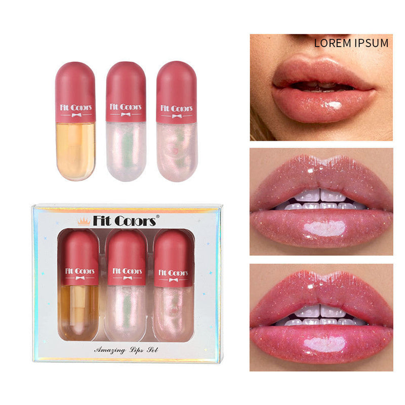 Day Night Instant Volume Lip Plumper Oil Clear Lasting Nourishing Repairing Reduce Lip Fine Line Care Lip Beauty Cosmetic - Lootquake