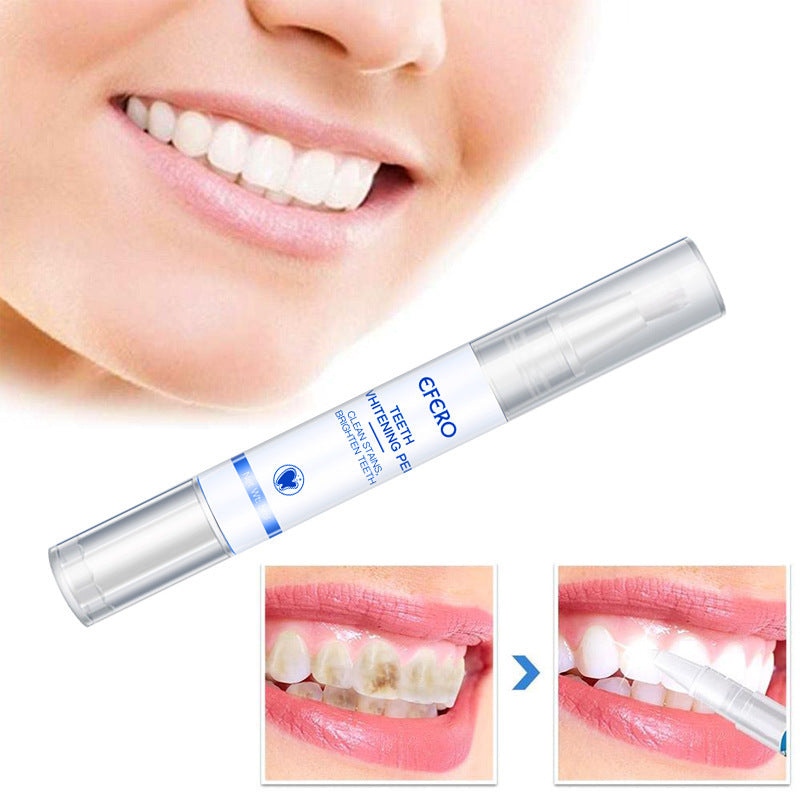 Teeth Whitening Pen Cleaning Serum Remove Plaque Stains Dental Tools Whiten Teeth Oral Hygiene Tooth Whitening Pen - Lootquake