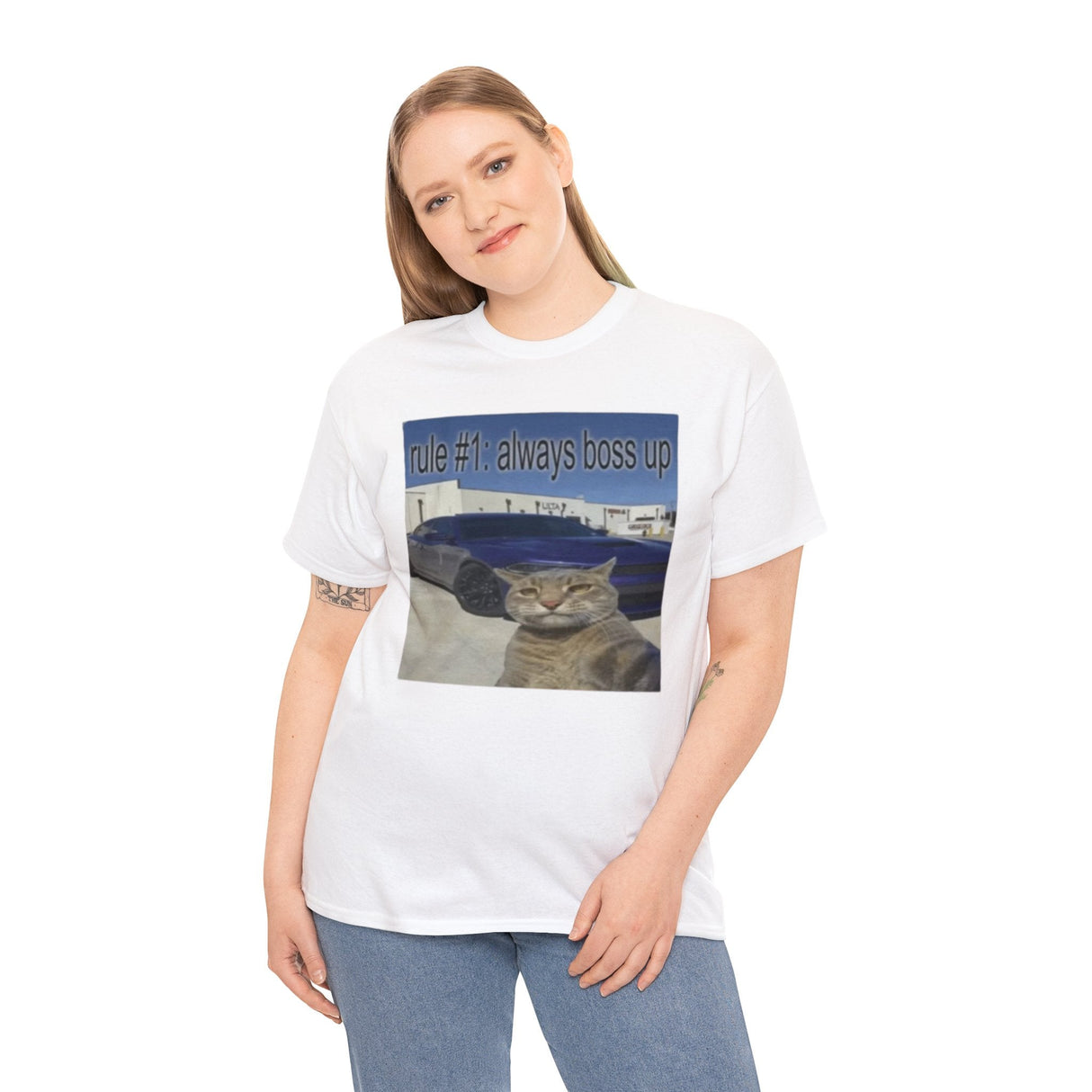 Camiseta con la regla 1 "siempre manda"