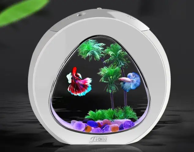 Desktop fish tank aquarium - Lootquake