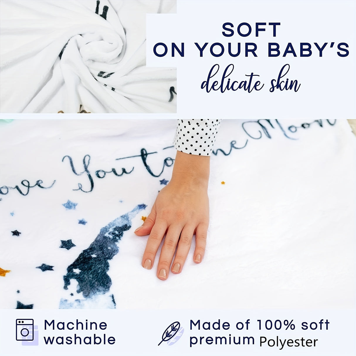 Manta extragrande para hitos de bebé para niños - Accesorio de fotografía de poliéster con tabla de crecimiento mensual y calendario - Perfecta para regalos de Navidad, Halloween y Acción de Gracias