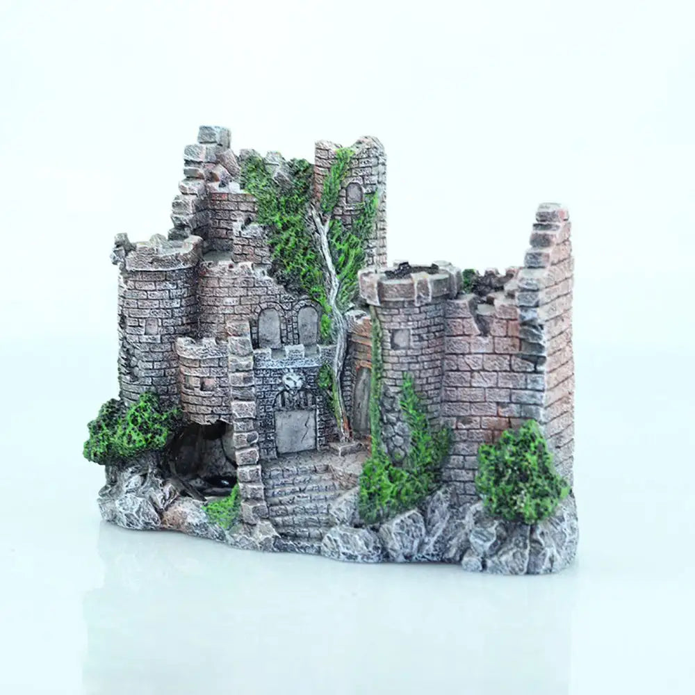 Fish tank resin castle decoration - Lootquake