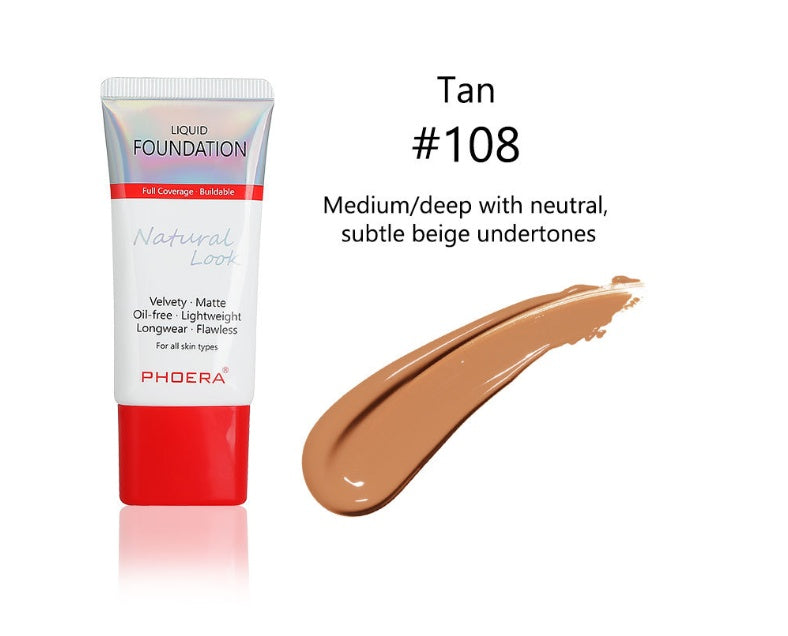Matte, Silky, Tube Liquid Foundation, Ladies Products - Lootquake