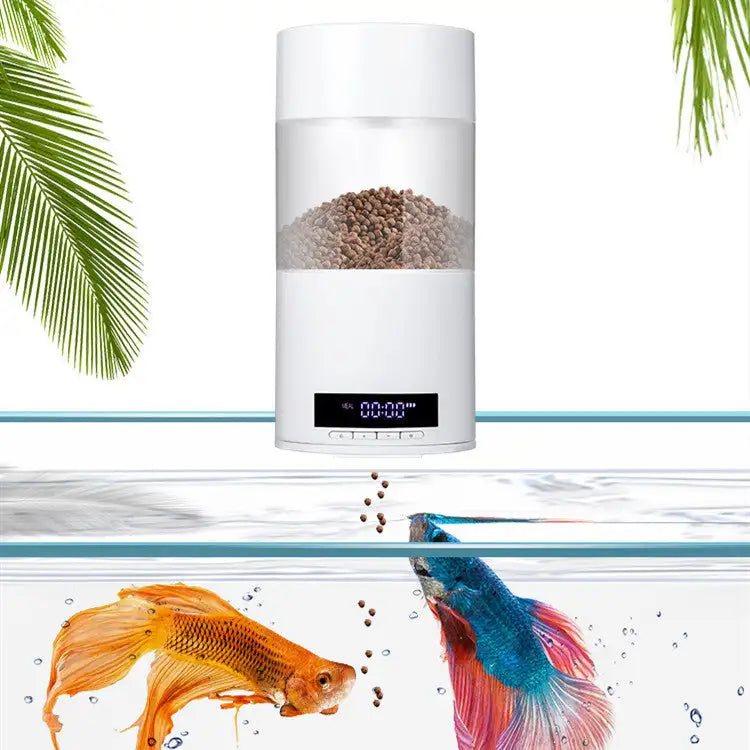 Aquarium tank automatic fish feeder - Lootquake
