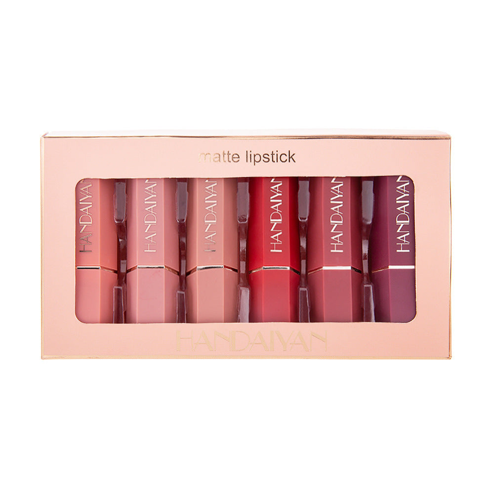 Matte Lipstick Gift Box Set Non-stick Cup, Matte
