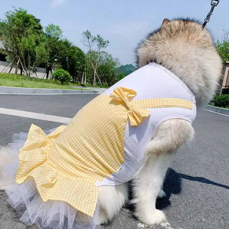 Dog Clothes Princess Dog Costume Labrador Golden Retriever Big Dog Clothes - Lootquake
